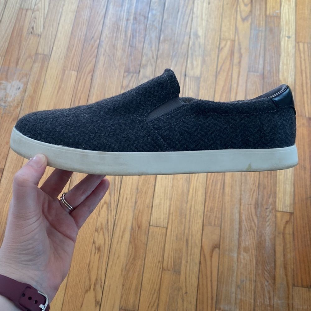 Dr. Scholl’s Herringbone Flannel Slip Ons - Picture 4 of 4